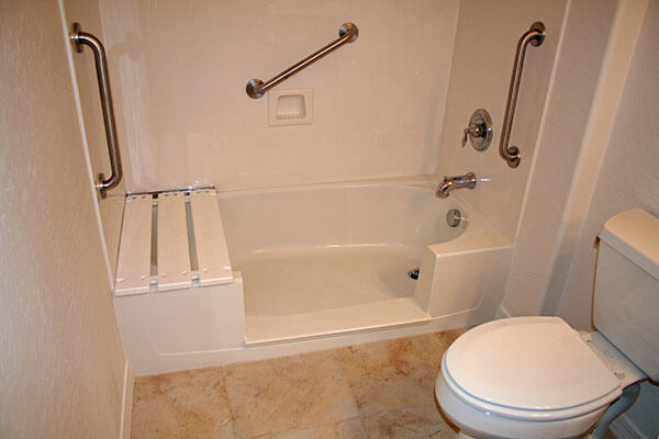 Bathroom safety remodel